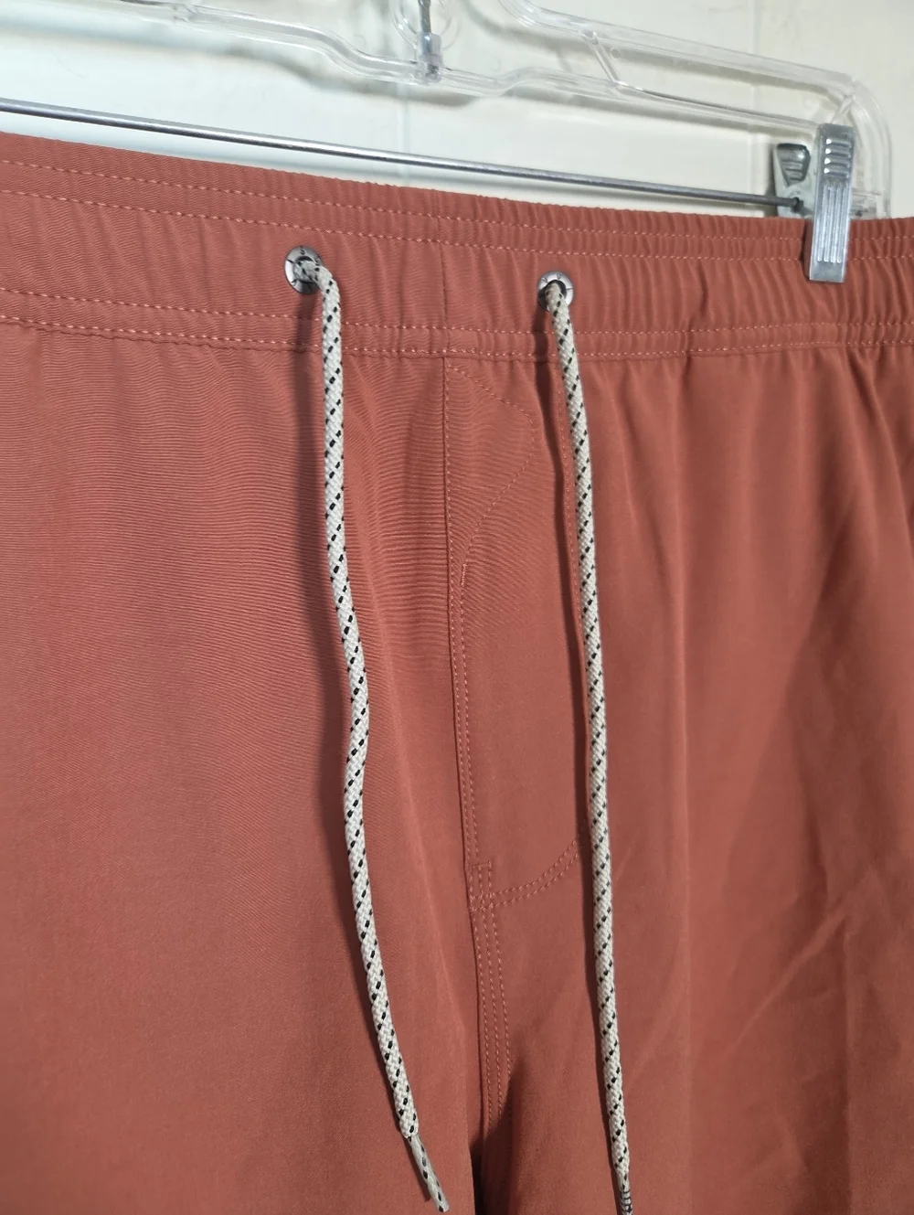 Vissla Solid Sets Ecolastic Board Shorts Brick Red Coconut Poly Ethical XXL